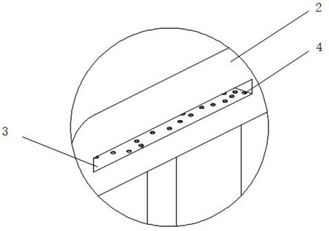 Cooling device for dust-proof net production