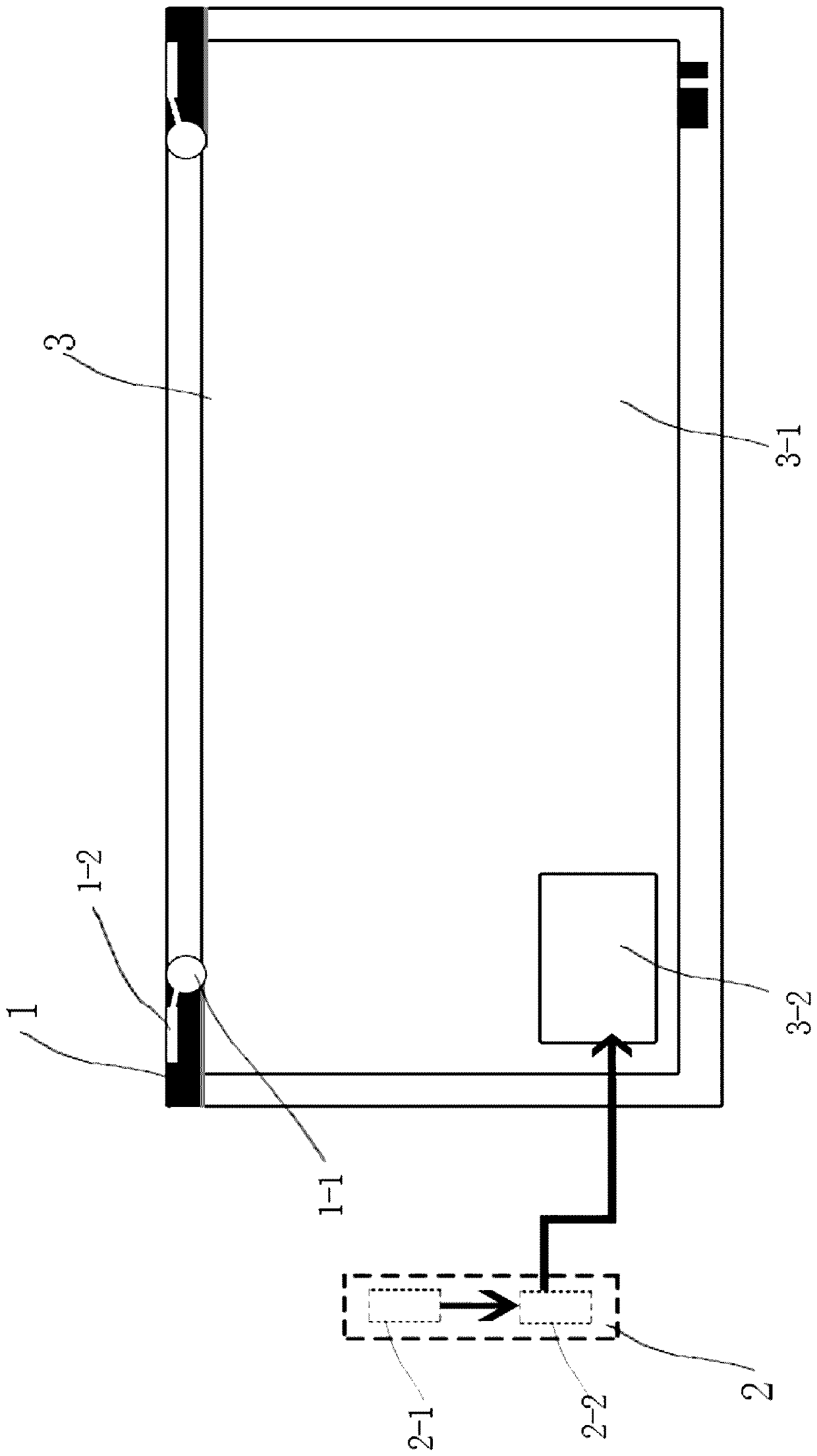 Graphene optical sensing technology-based multi-point touch display system