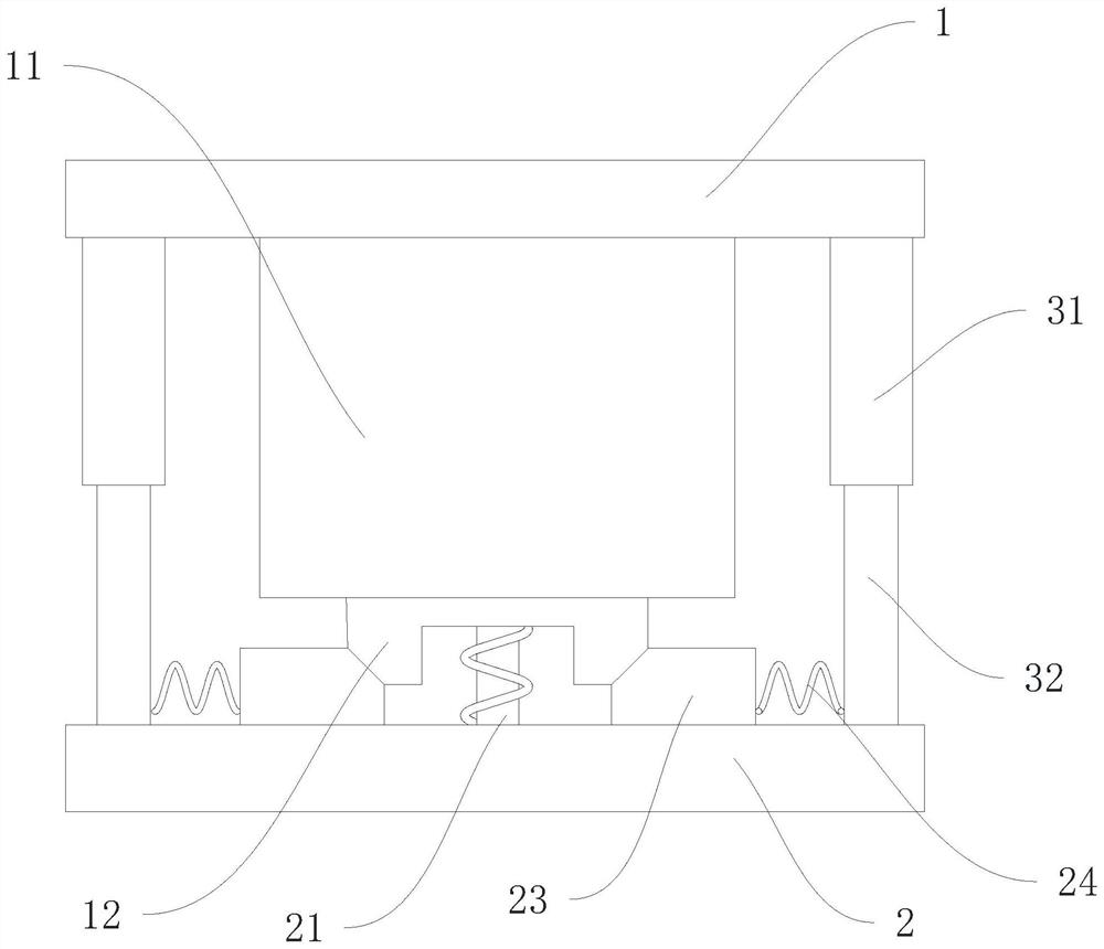 Automobile rubber support