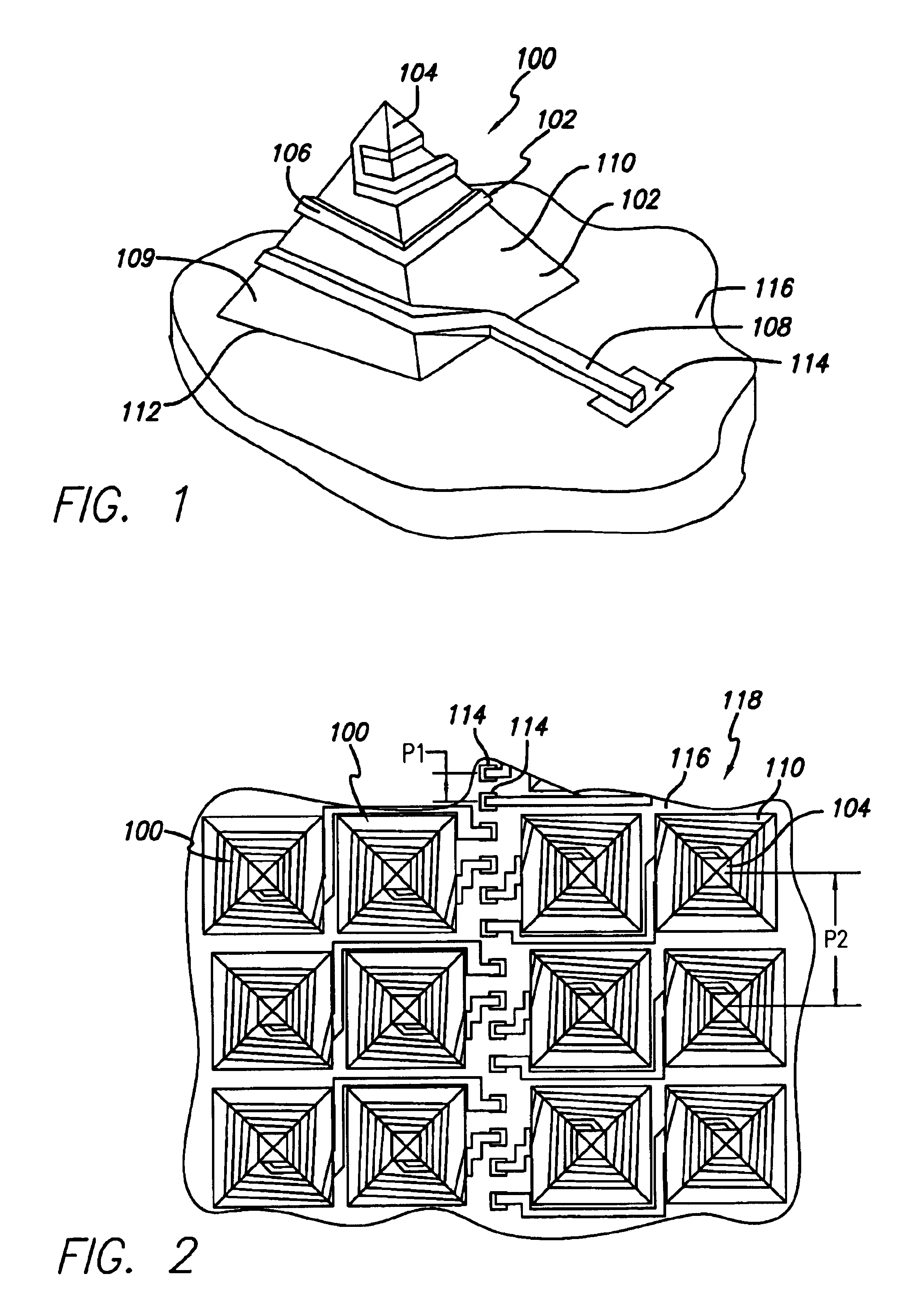 Helical microelectronic contact and method for fabricating same