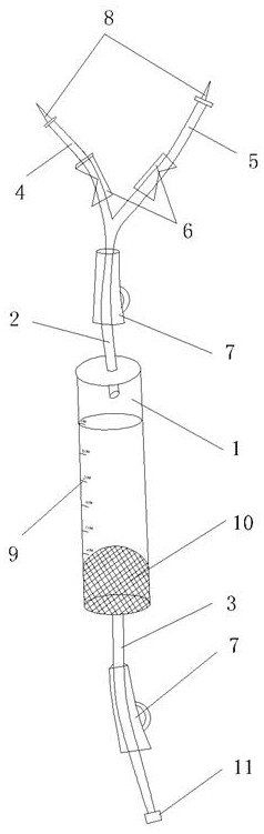 Rapid infusion and blood transfusion device with manual pressurizing