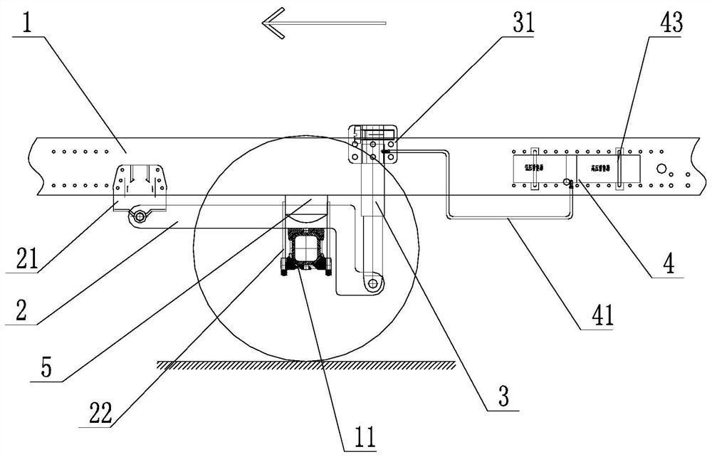 Novel oil-air suspension mechanism and vehicle