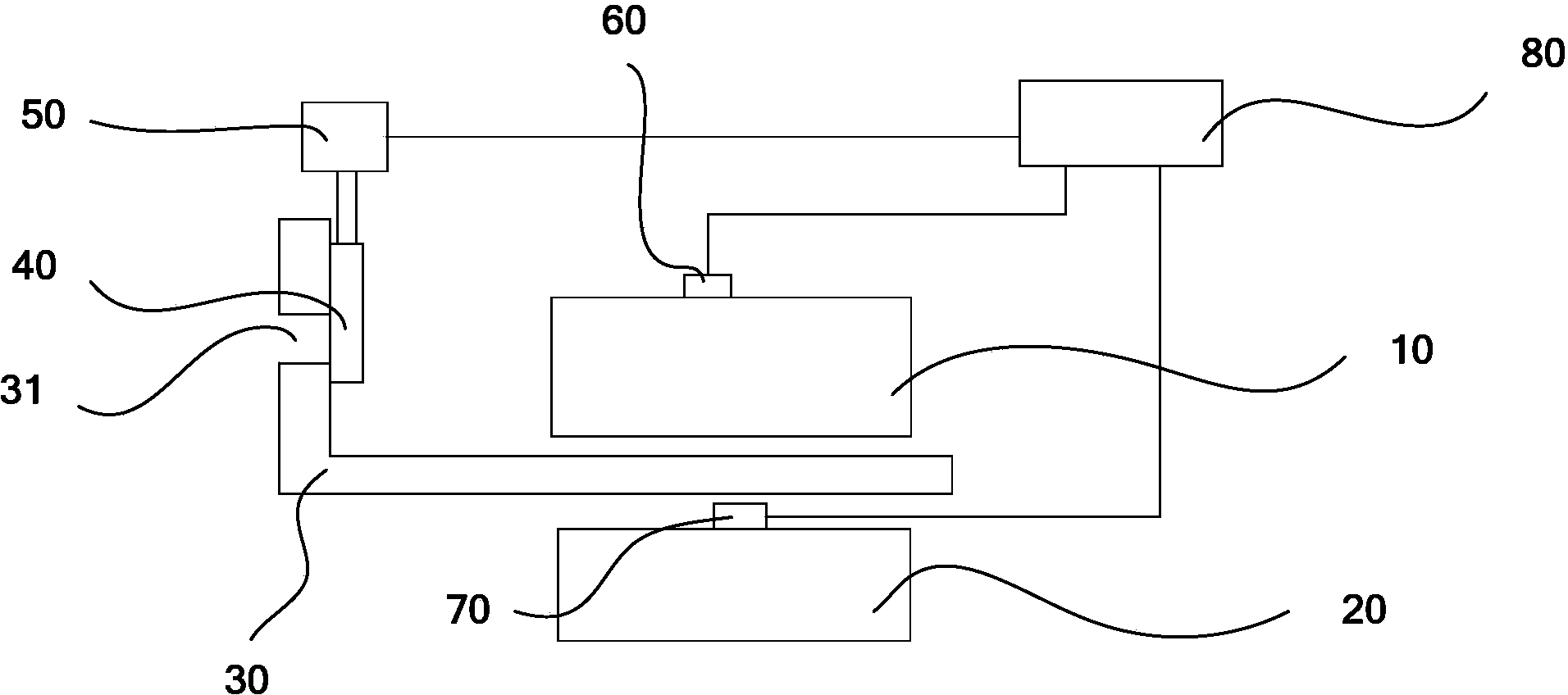 Ventilation device of case, case and ventilation method