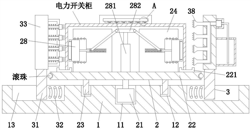 Power switch cabinet manufacturing and processing system
