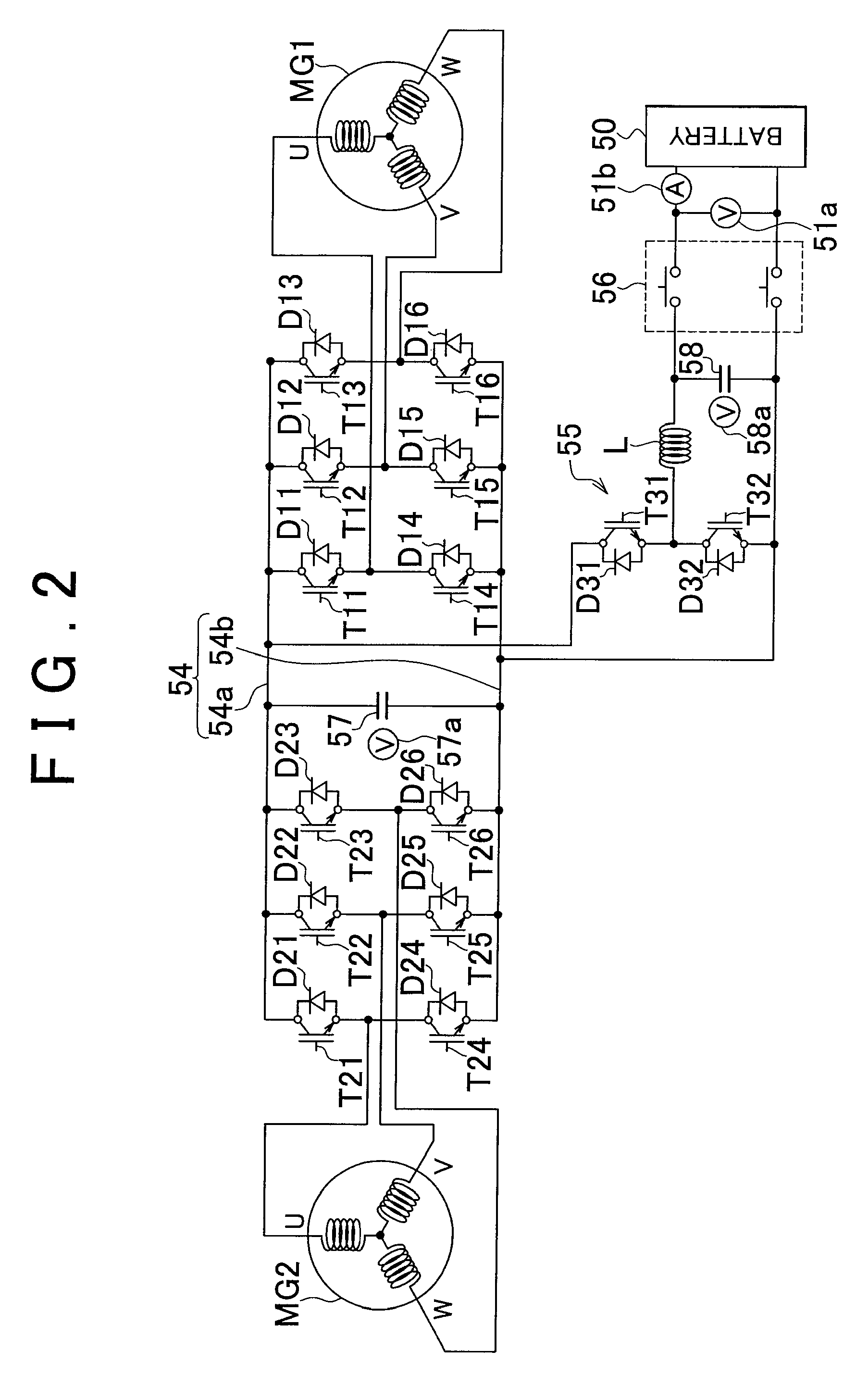 Motive power output device, vehicle equipped with the device, and control method for motive power output device
