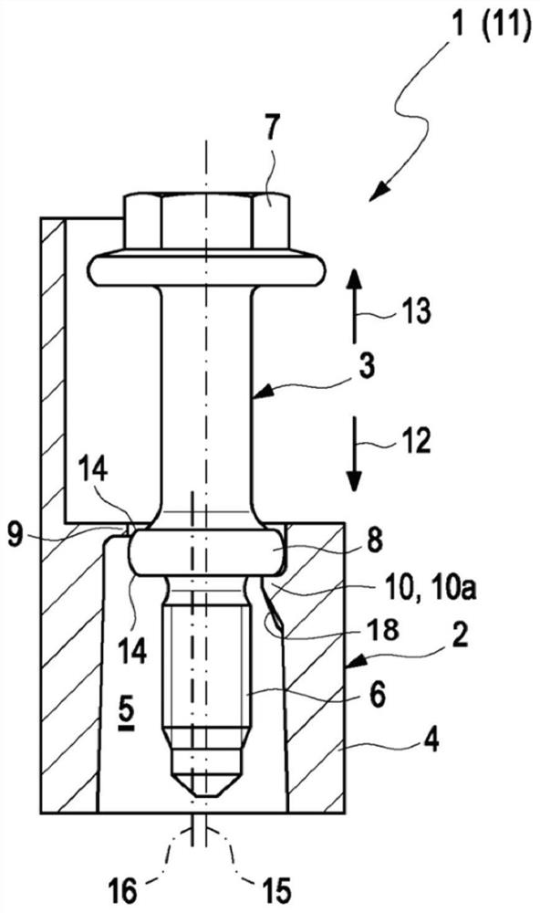 Fixture, component with fixture and method of pre-assembling fixture