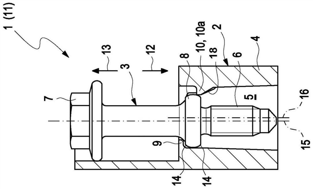 Fixture, component with fixture and method of pre-assembling fixture