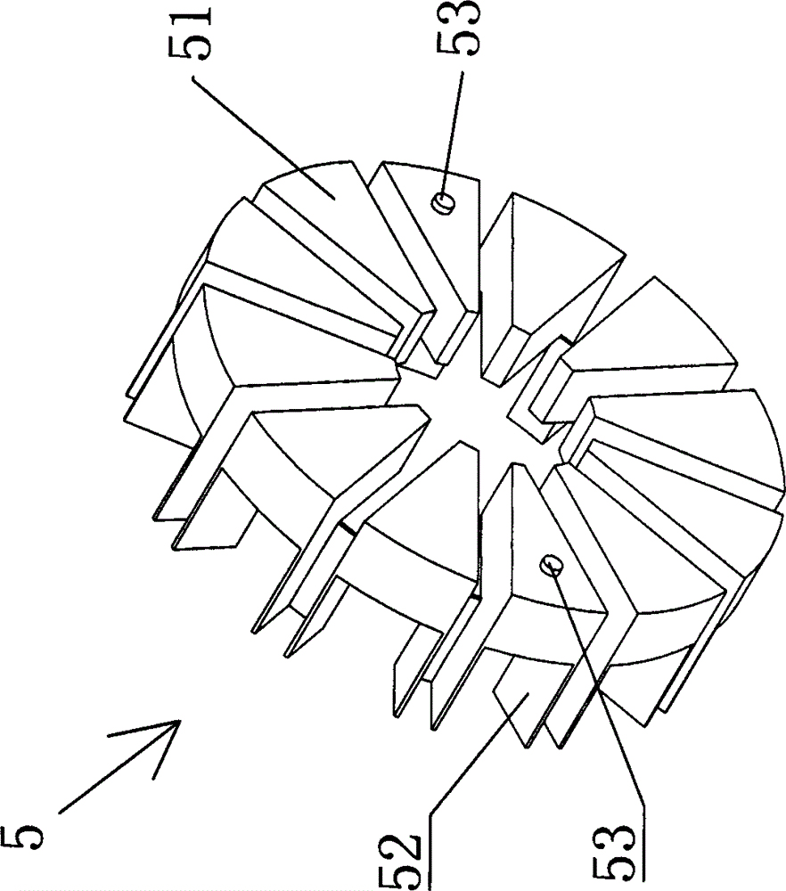 Motor frame and disc type motor adopting same