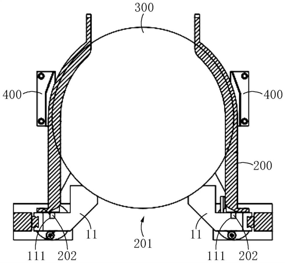 Semiconductor process equipment and wafer pushing device