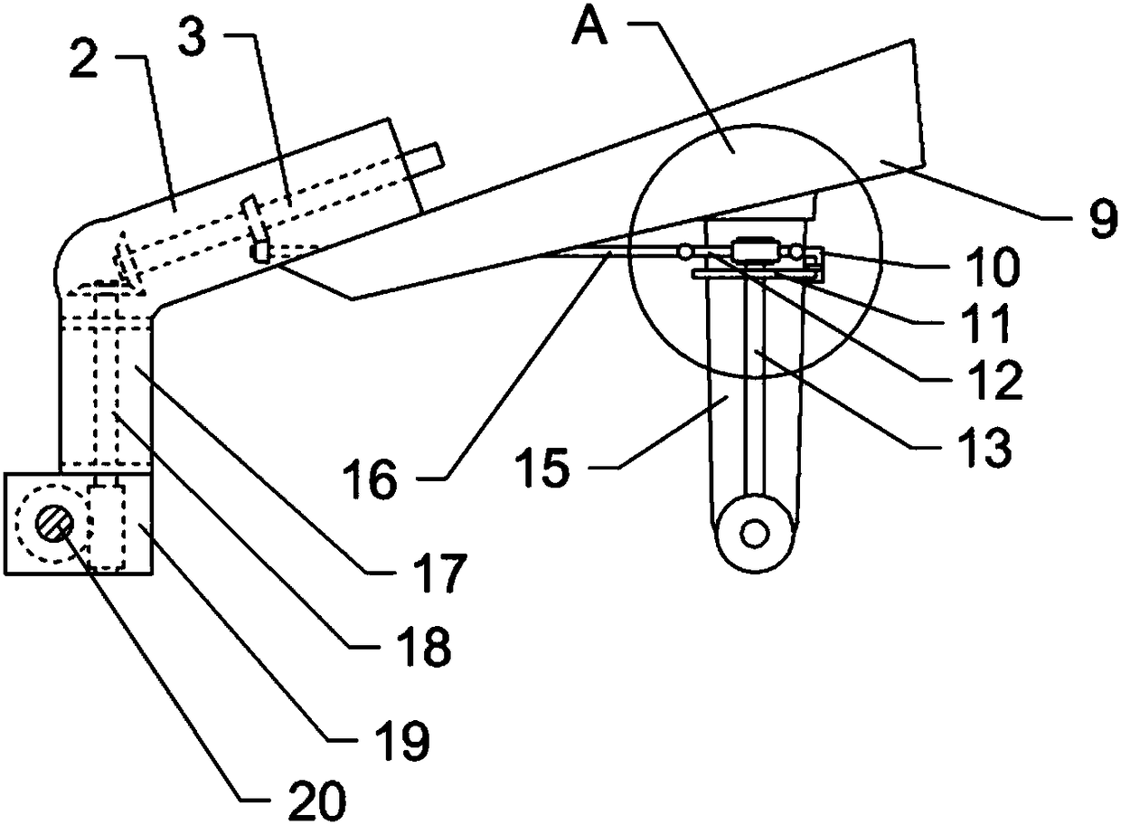 Transmission mechanism of mini-tiller
