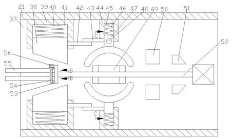 Paint spraying device for transporting capacitors and spraying paint