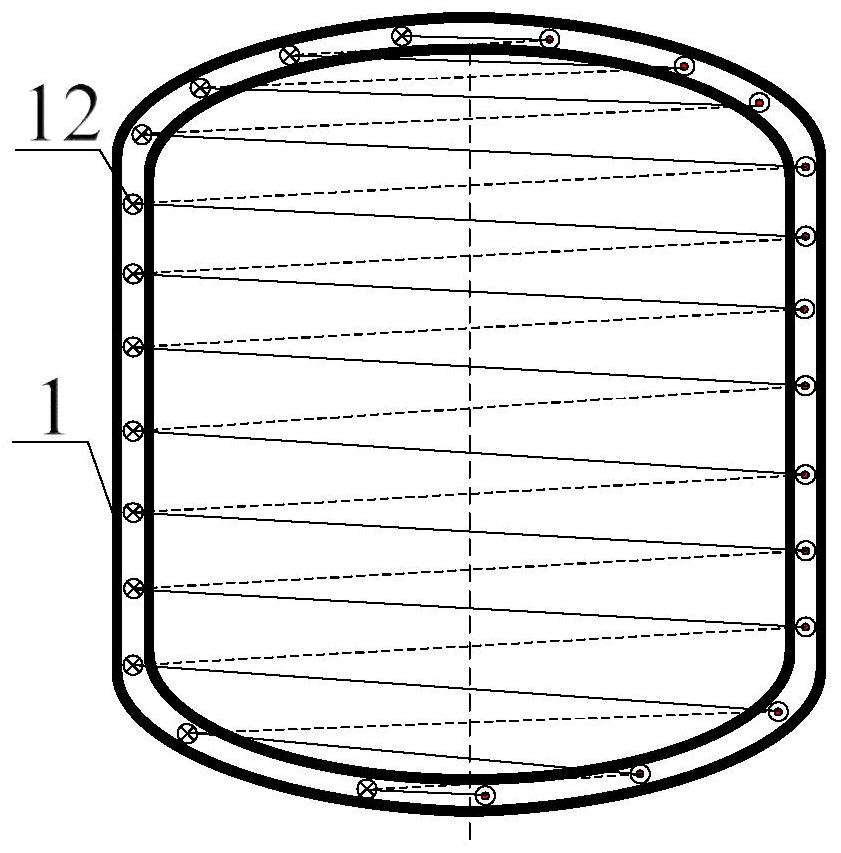 A pressure-controlled low-temperature storage tank with an injection device