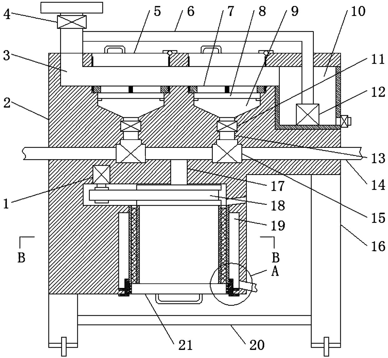 A filtration device for liquor brewing and production