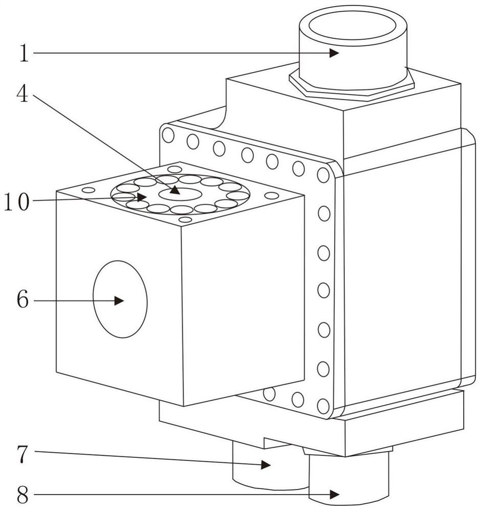 Downhole equipment while-drilling sample pool for logging while drilling