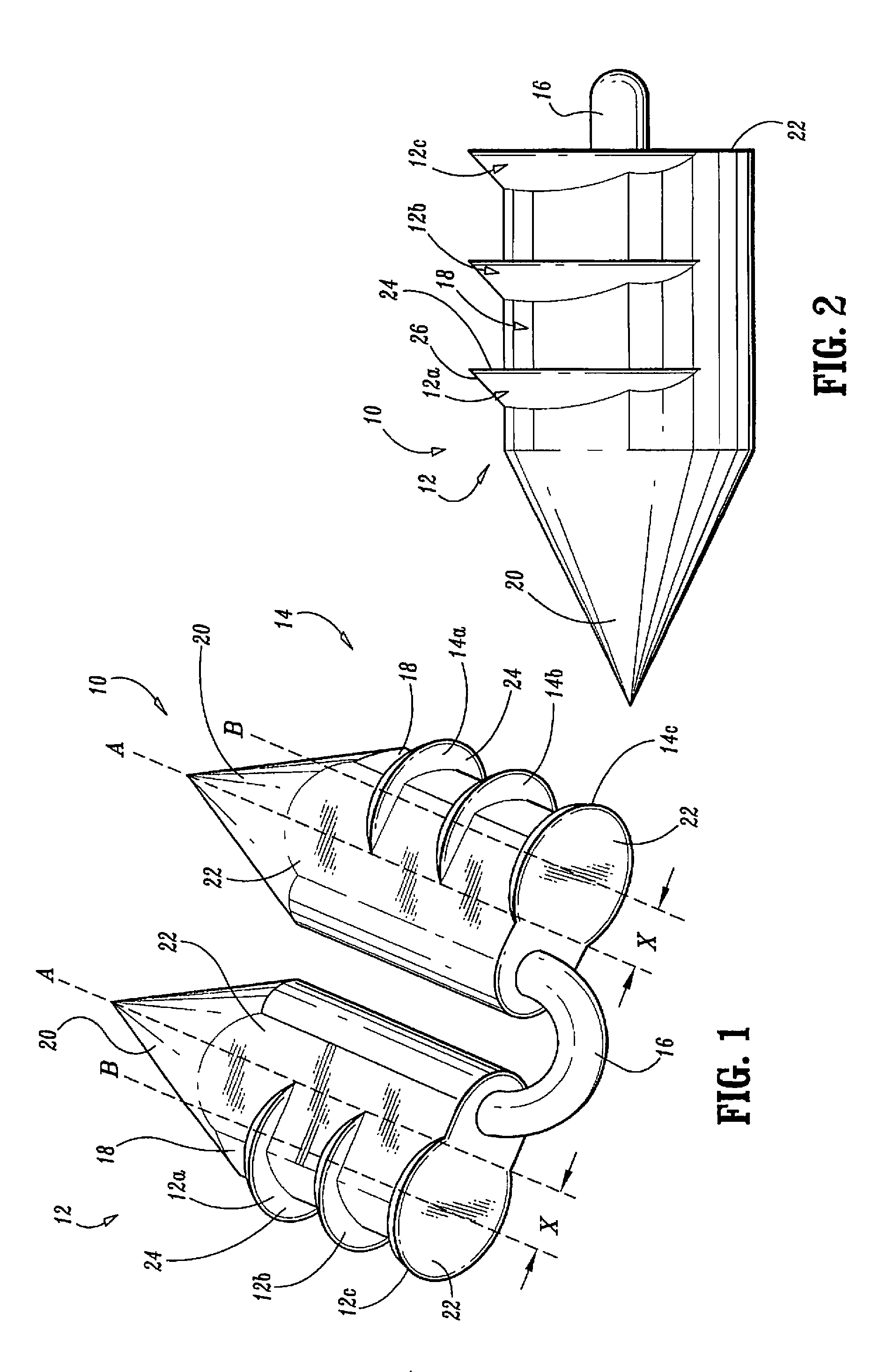 Absorbable fastener and applying apparatus