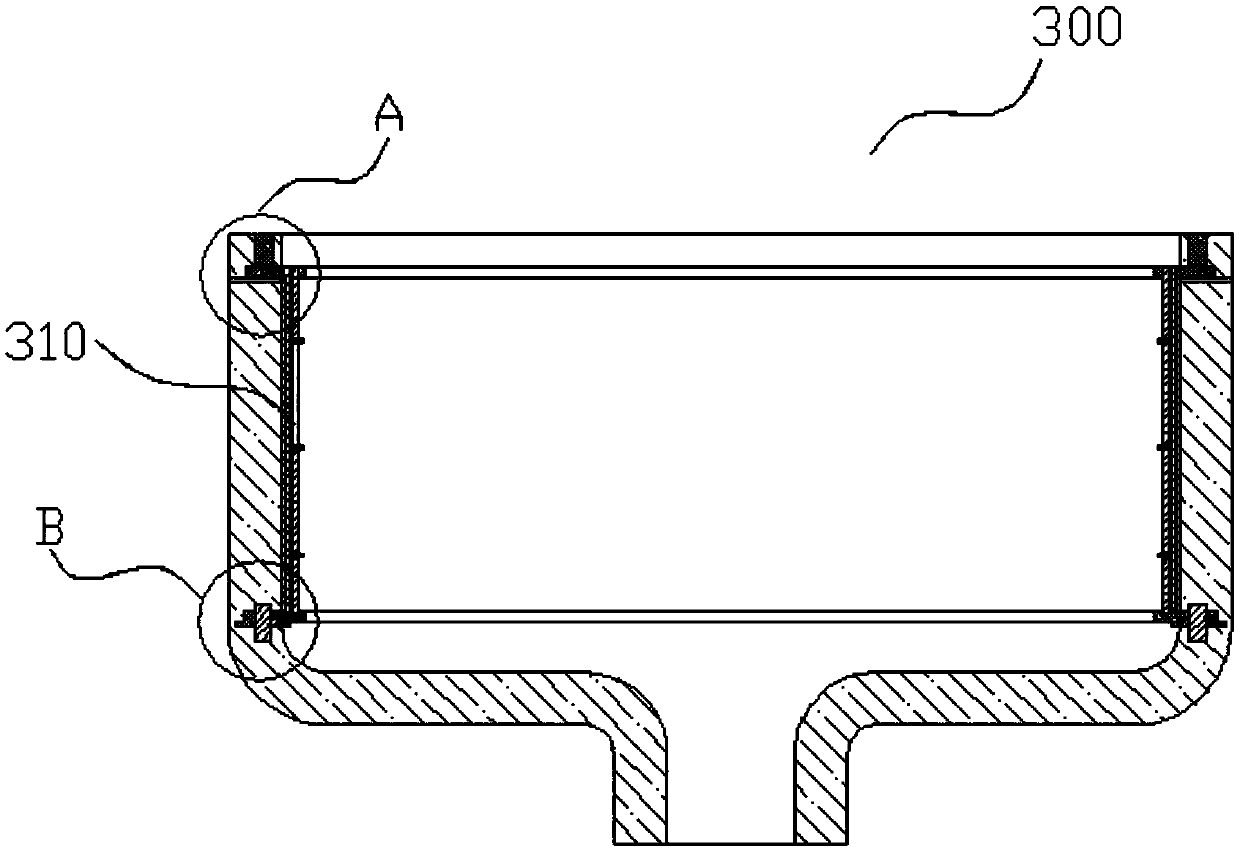 Sink for cleaning kitchen tableware