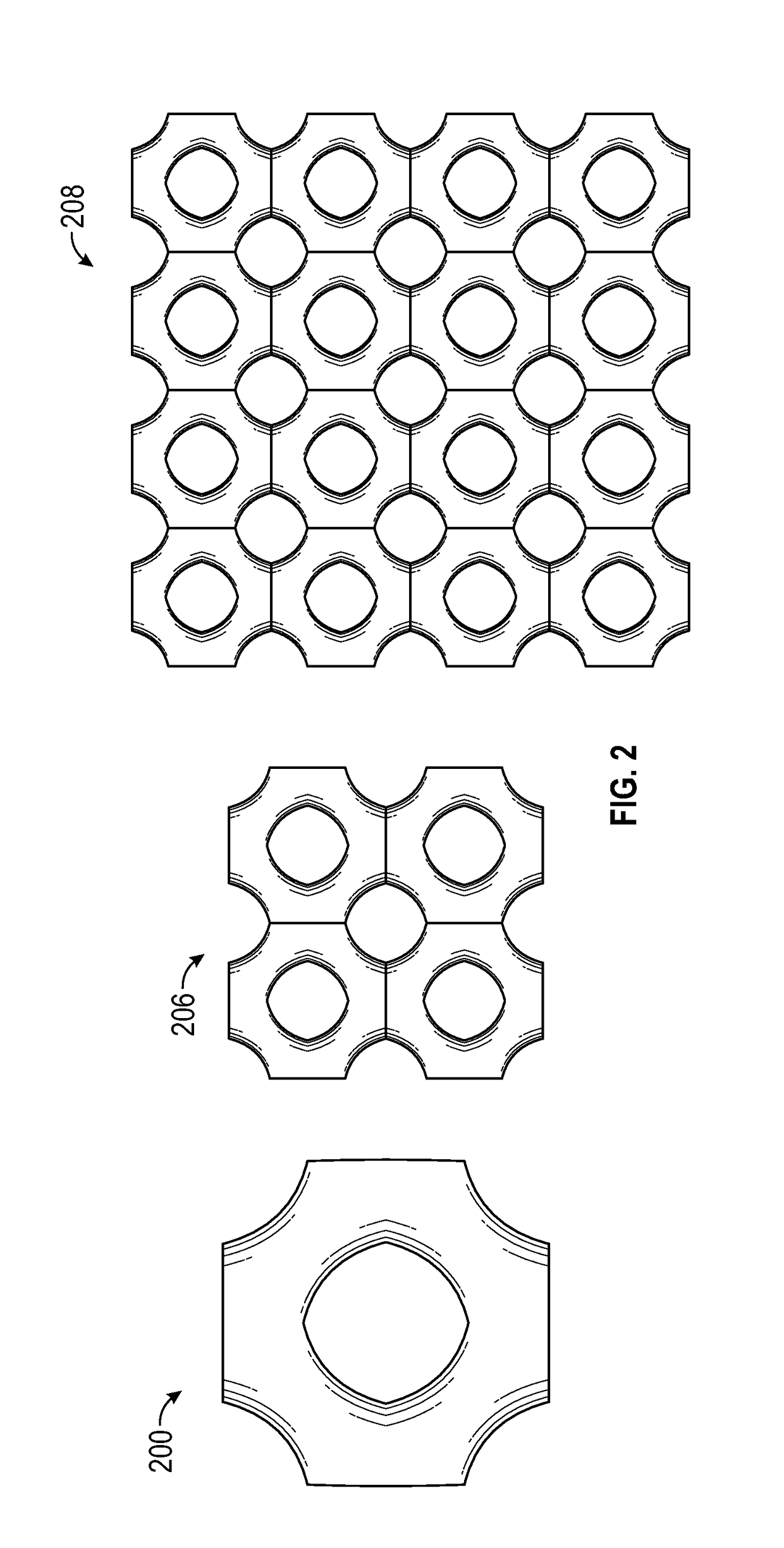 Monolithic Bicontinuous Labyrinth Structures and Methods For Their Manufacture