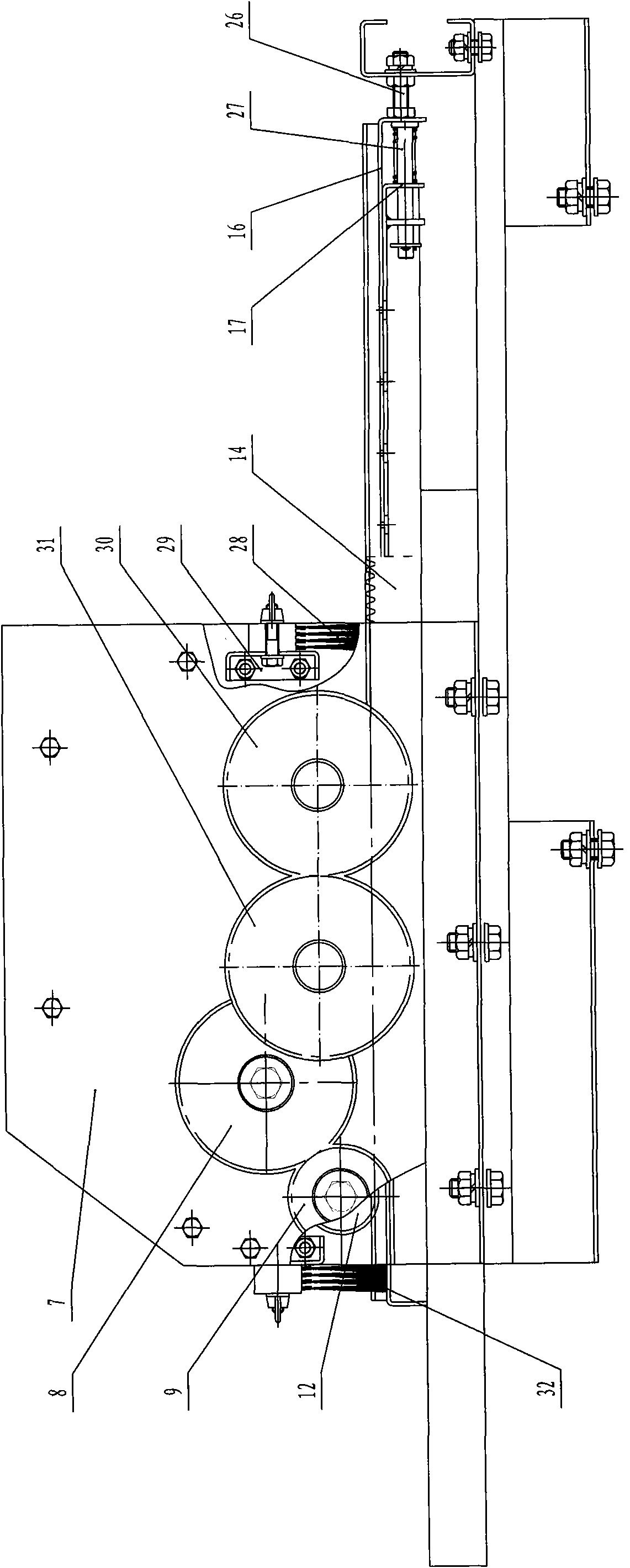 Seedling-cultivation flexible seeding apparatus