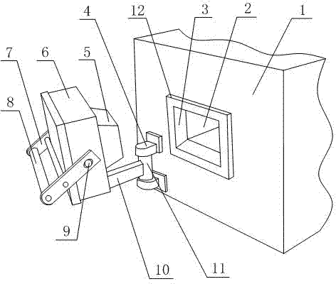 Heating machine structure capable of improving thermal insulation effect