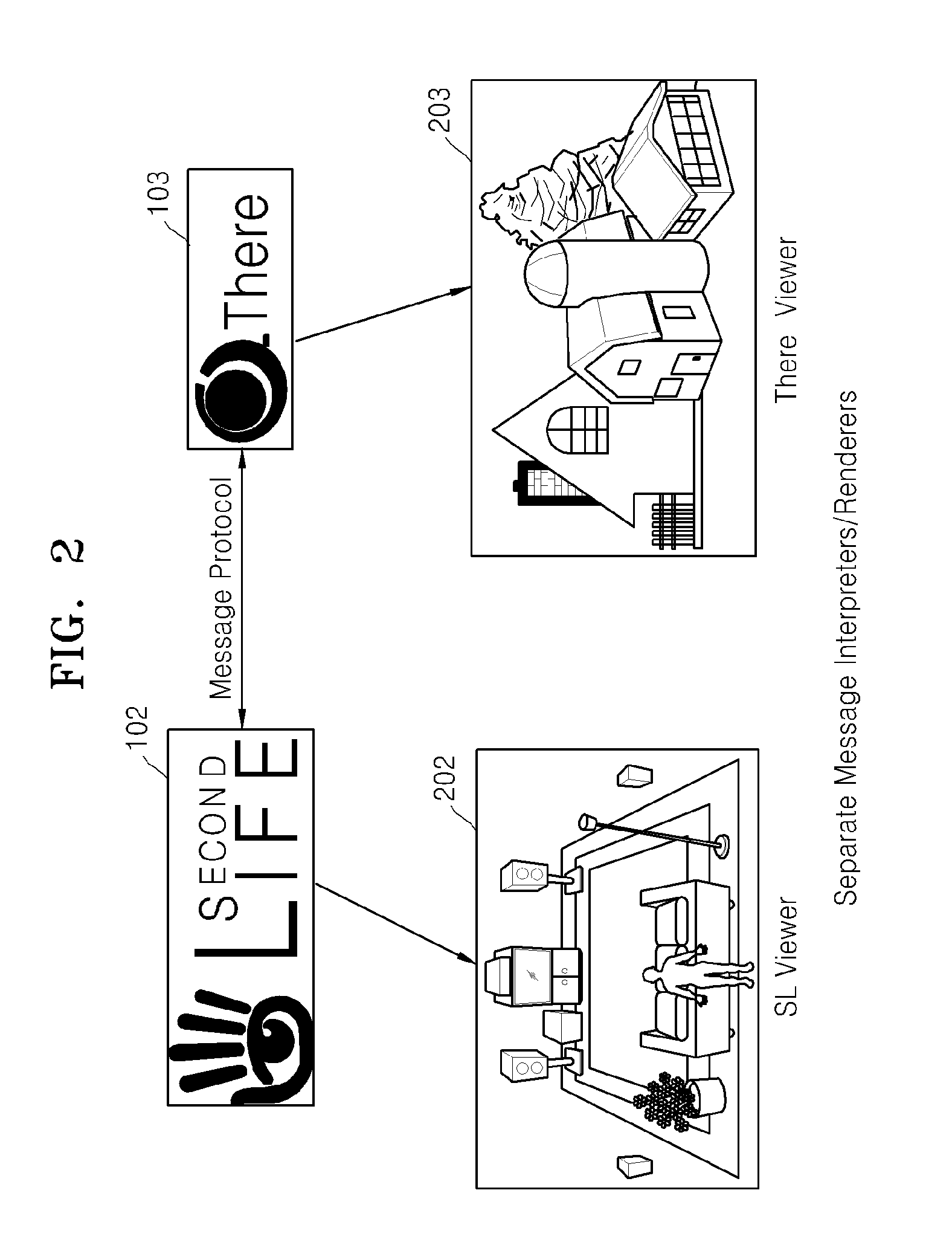 Apparatus and method of interworking between virtual reality services