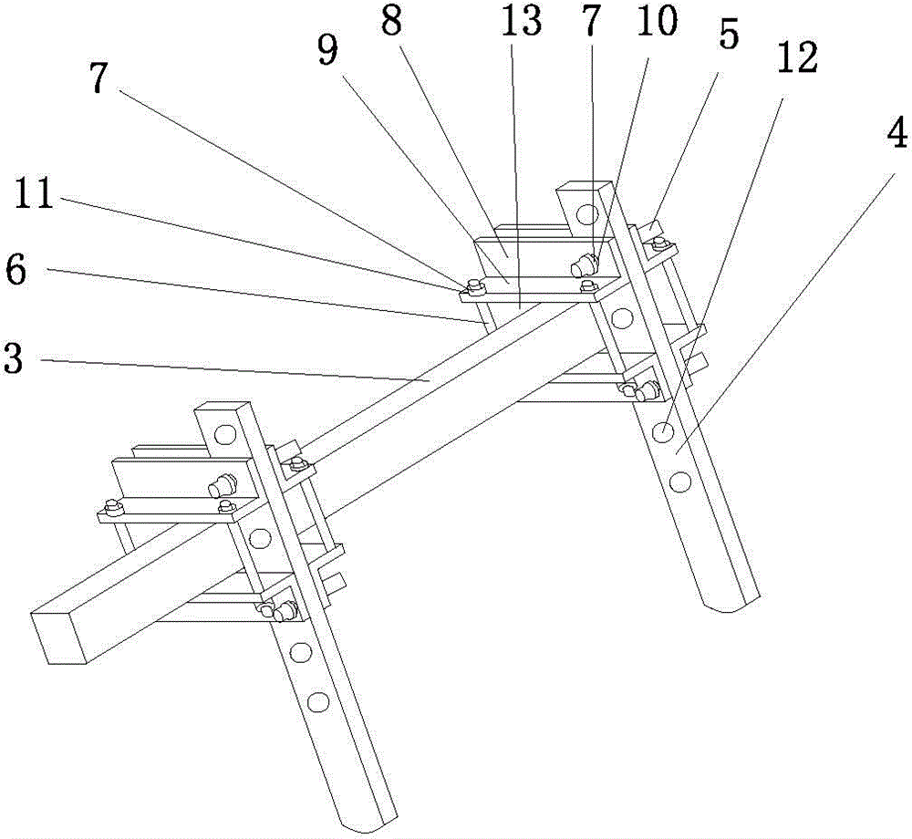 Crush ridging machine used for surface fertilization and surface fertilization method of crush ridging machine