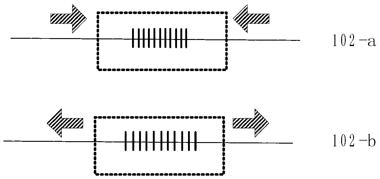 Pulse fiber laser of fiber bragg grating modulation Q