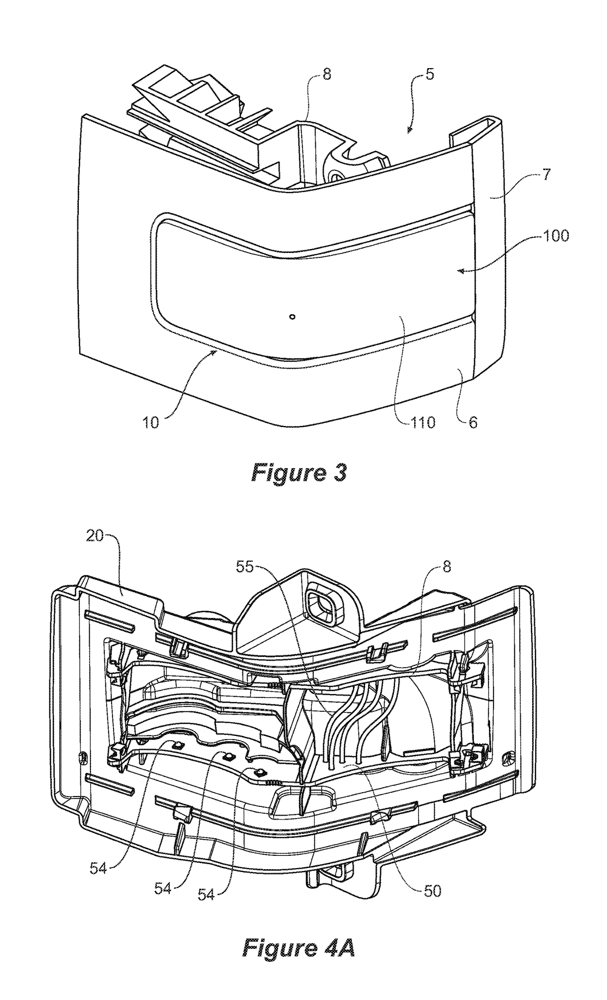 Lamp assembly for a vehicle