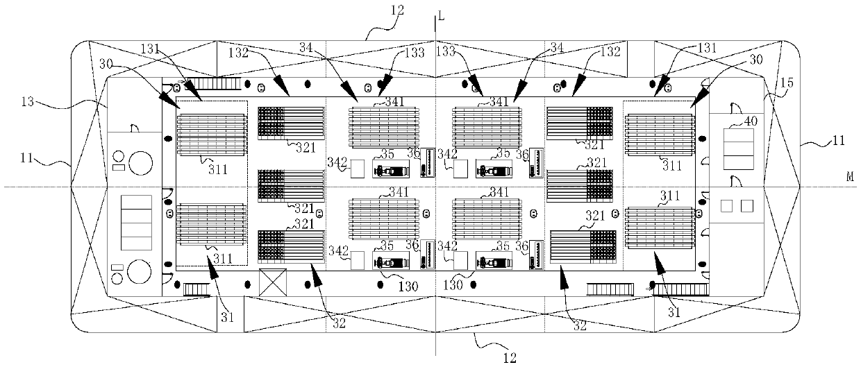 Seawater desalination ship