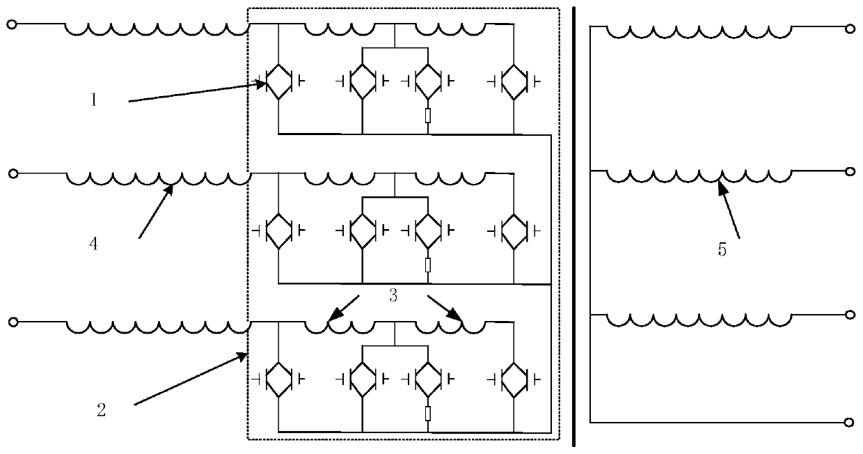 Design method of novel wide-breadth voltage-regulating distribution transformer