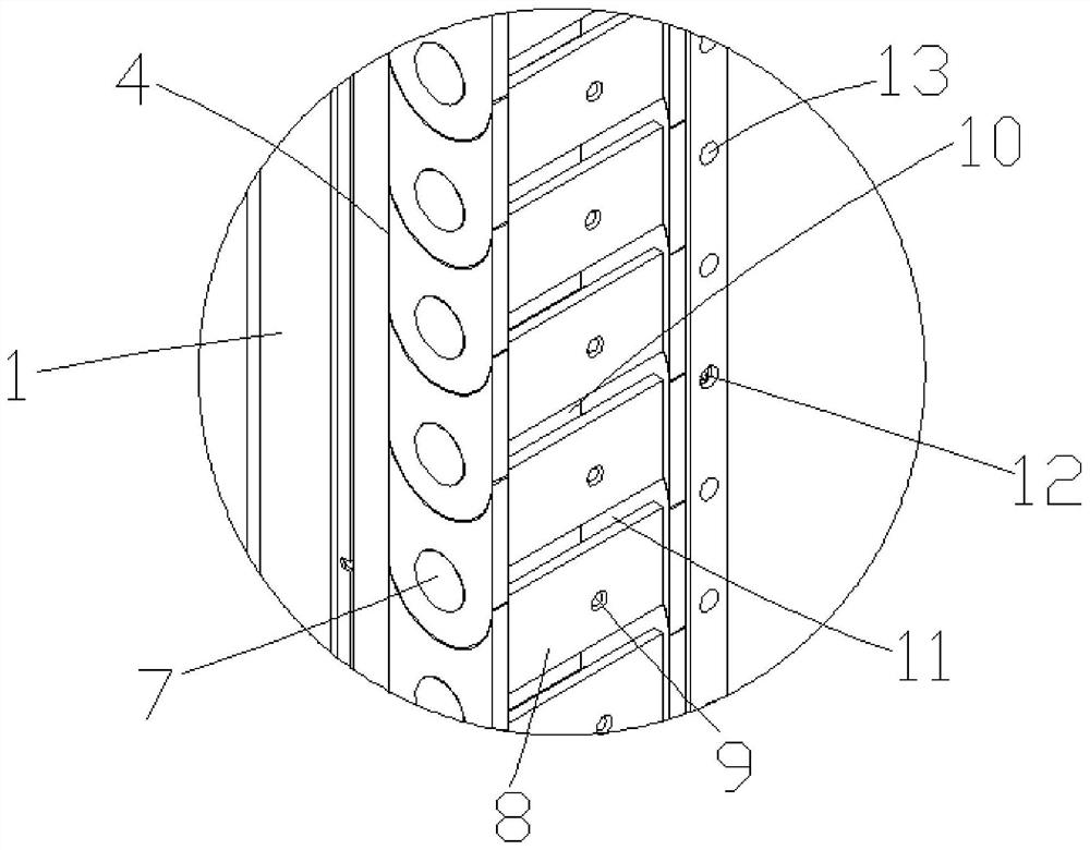 Infrared touch screen adjusting support