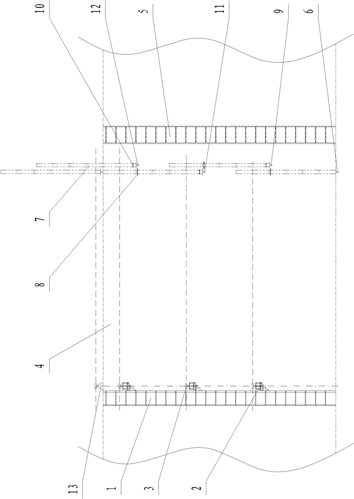 Vertical guided measurement device and guided measurement method thereof