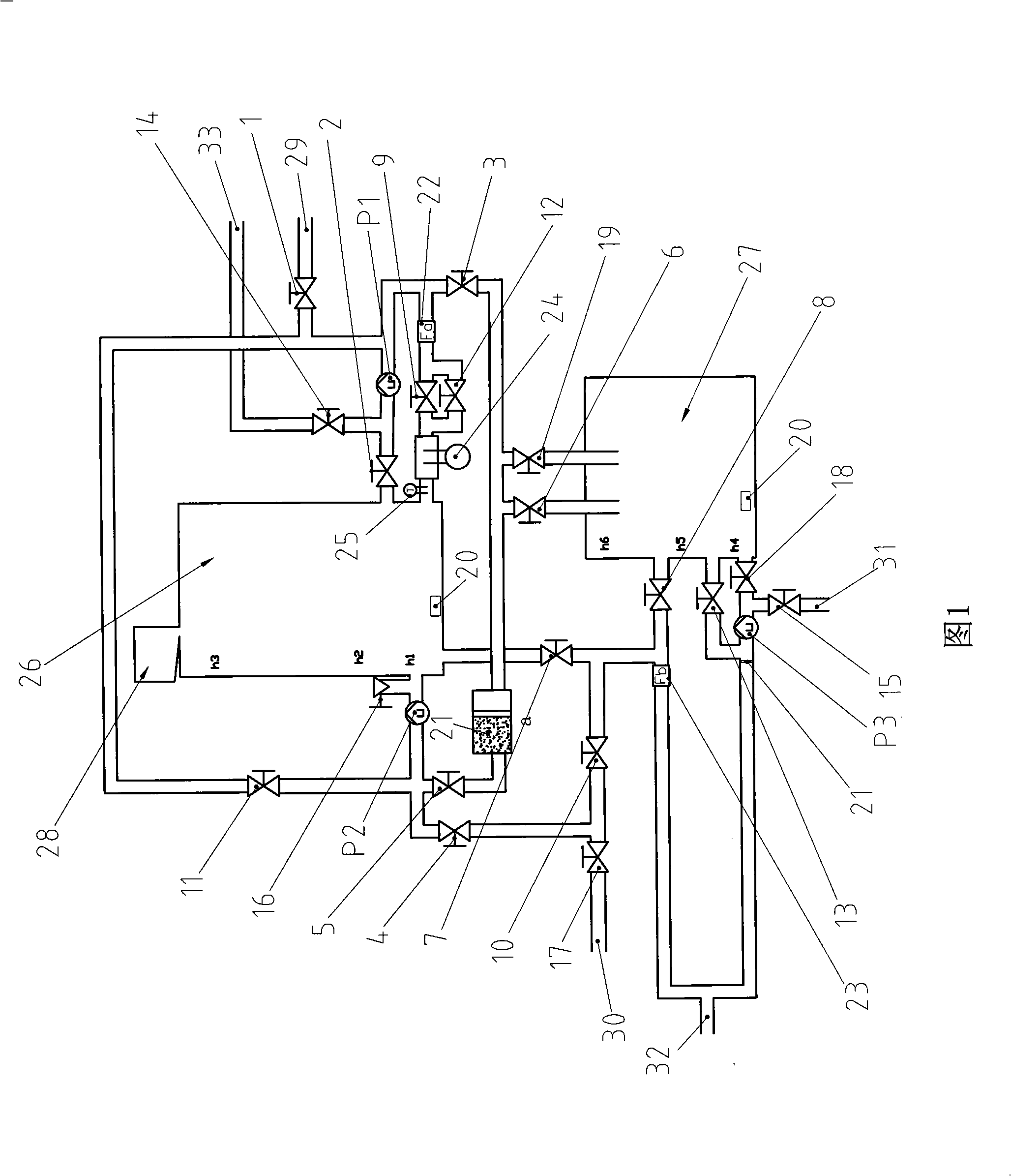 Full-automatic liquid preparation room