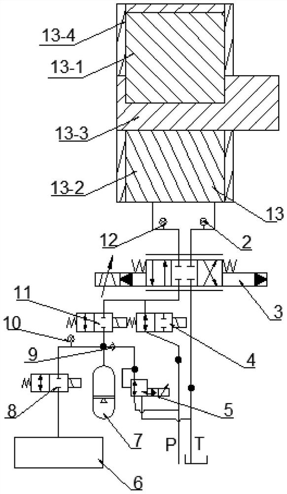 Hydraulic actuator for hydraulic foot type robot