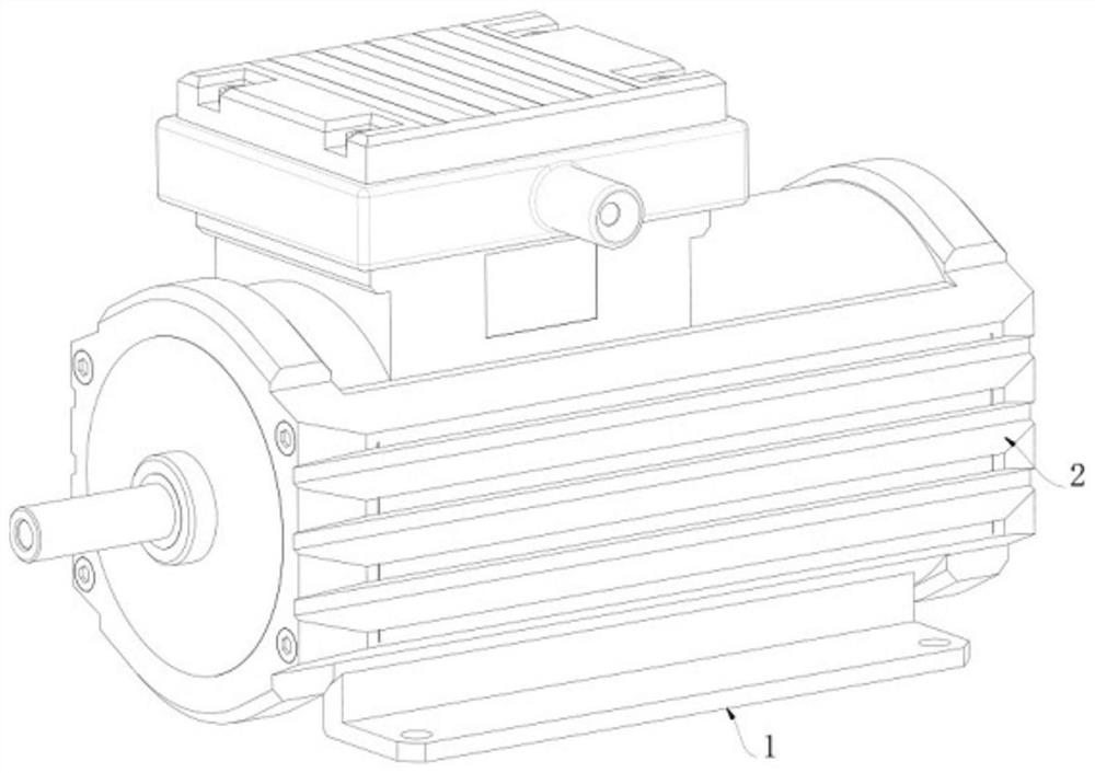 An explosion-proof stepping motor