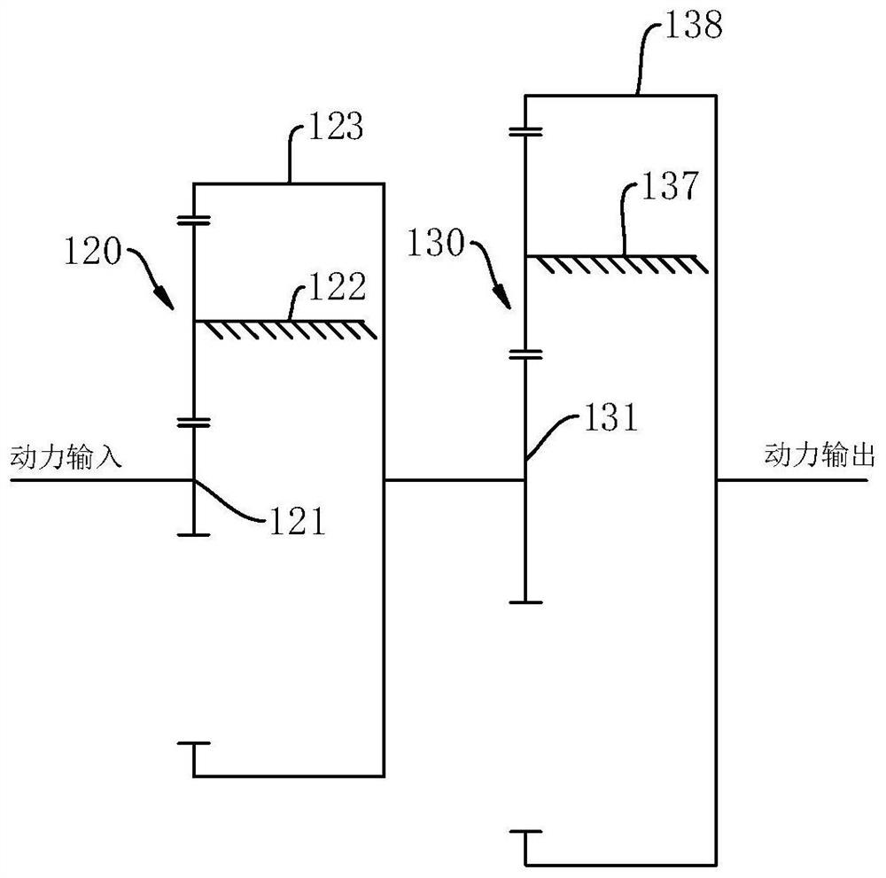 Hub reduction gear and heavy dumper