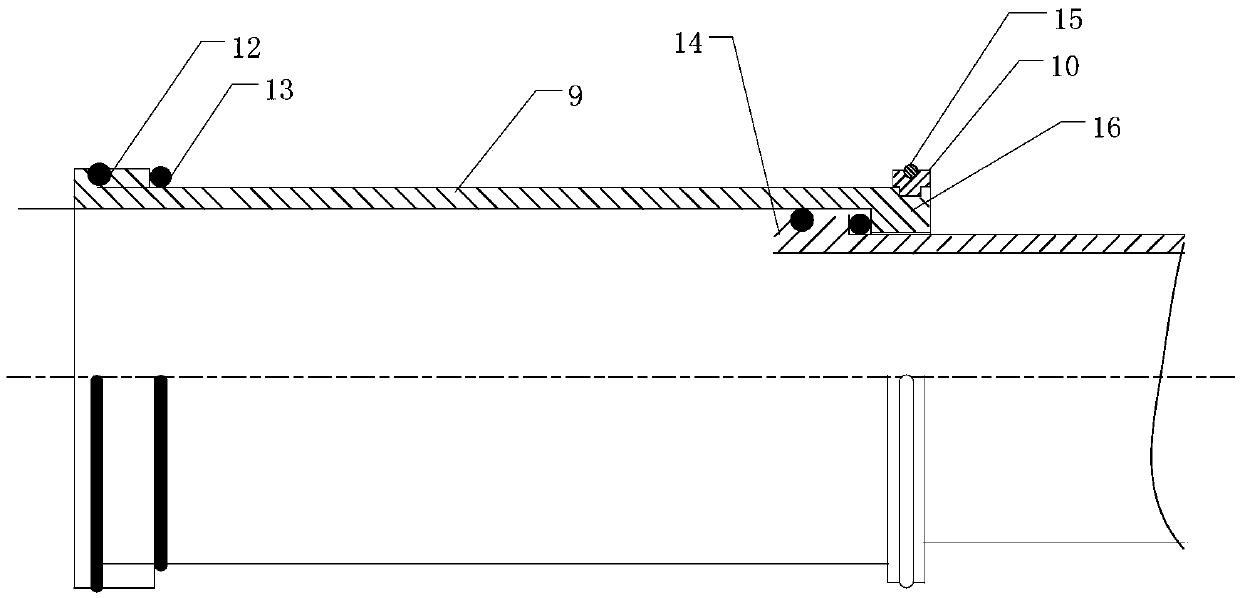 A small fully automatic multi-stage fast telescopic rod device