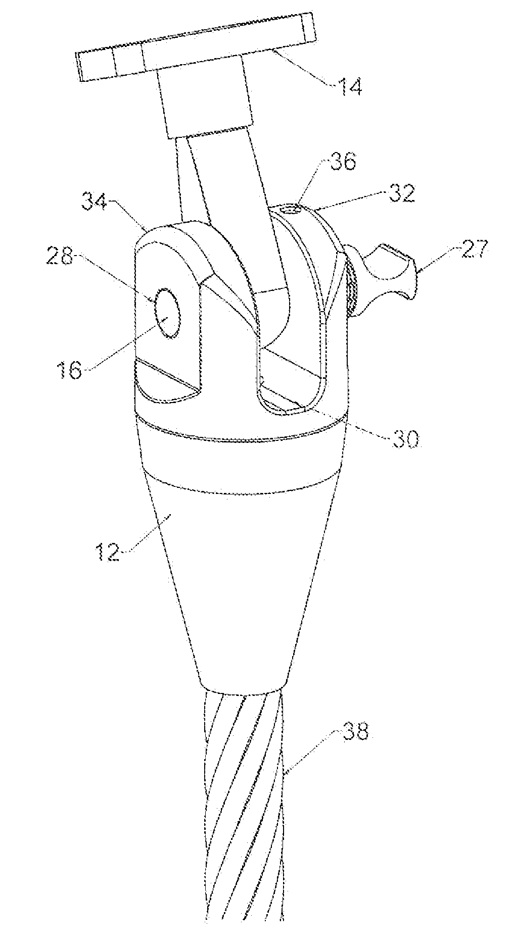 Locking Pin with Spring Retention Mechanism