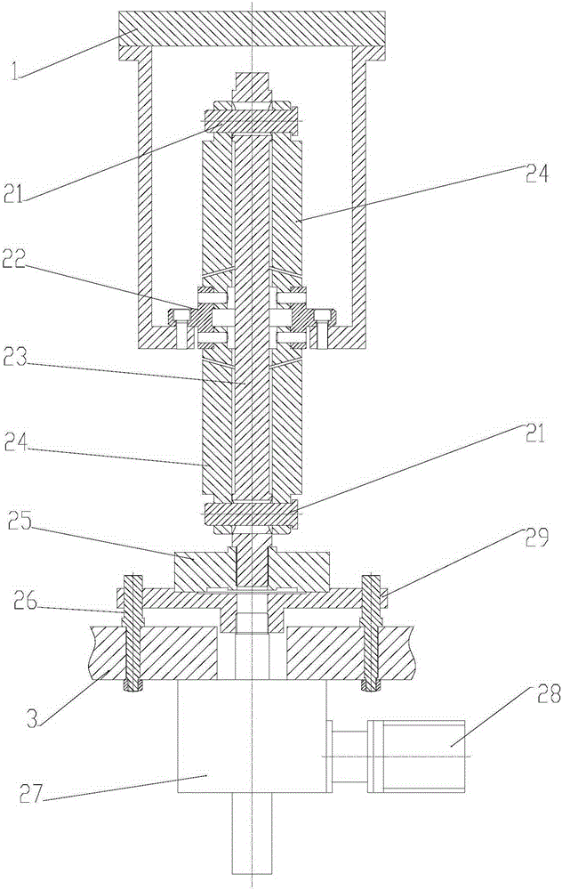 An electromechanical force source device capable of bidirectional loading