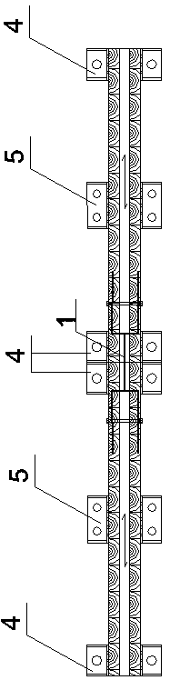 Cross-laminated-timber shear walls connected in vertical joint through energy-dissipation connecting pieces