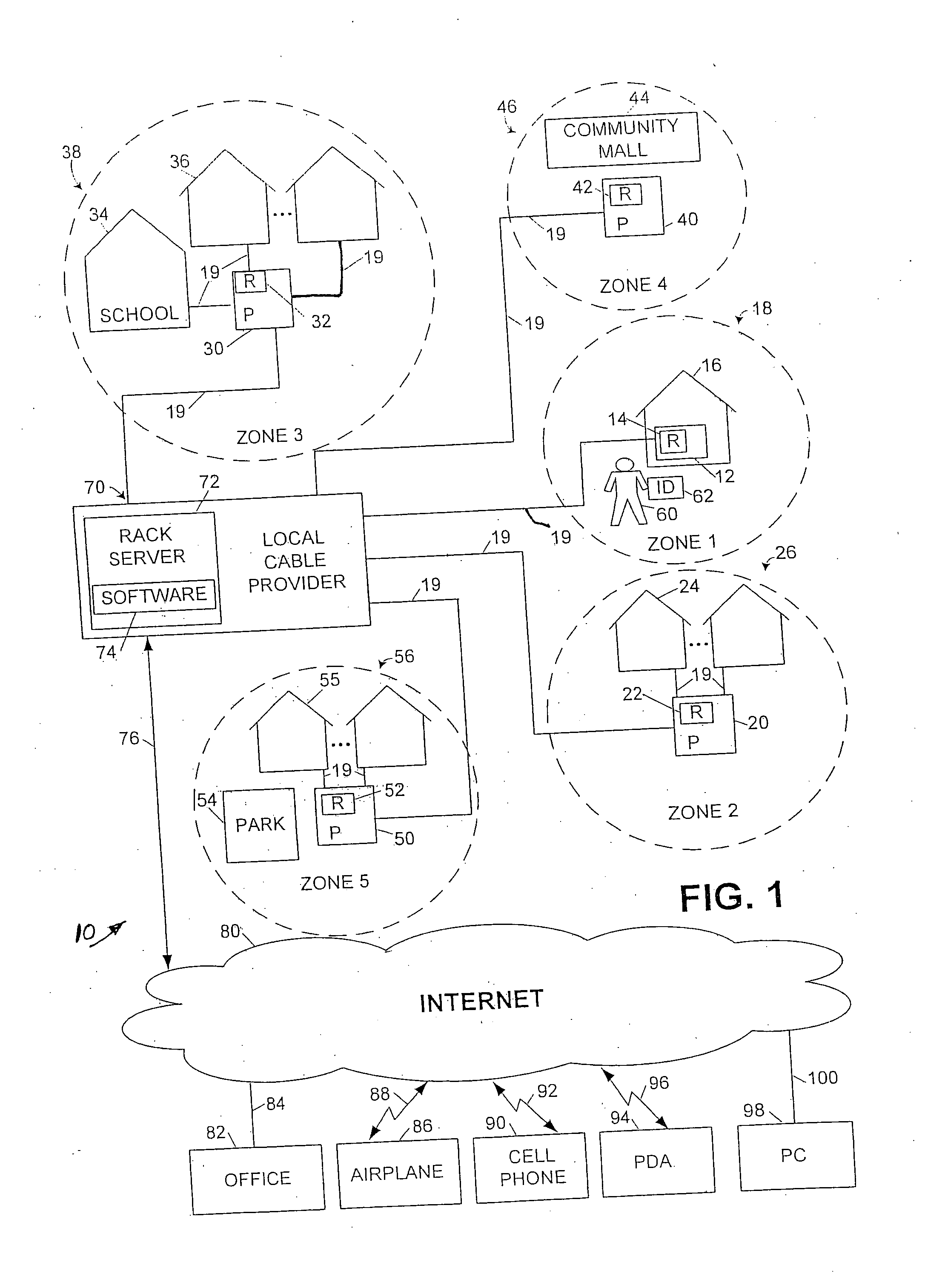 Real time location system and method