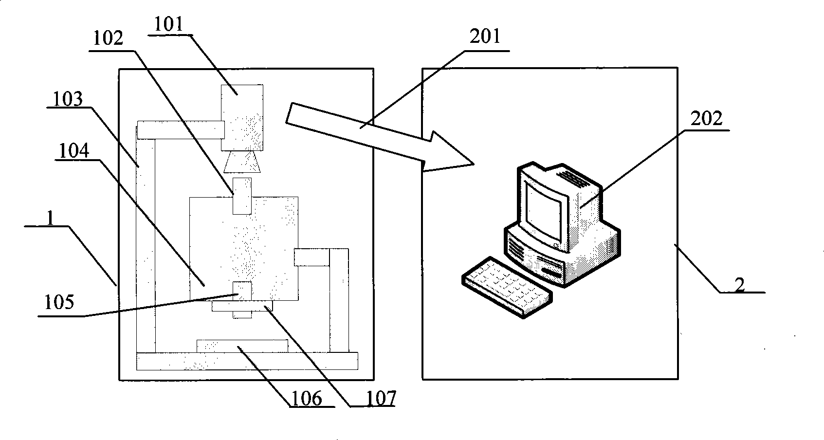 Soldered ball surface defect detection device and method based on machine vision