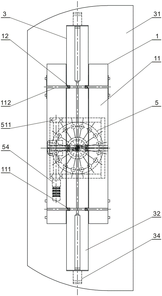 Car parking garage multi-station lifting and rotating platform