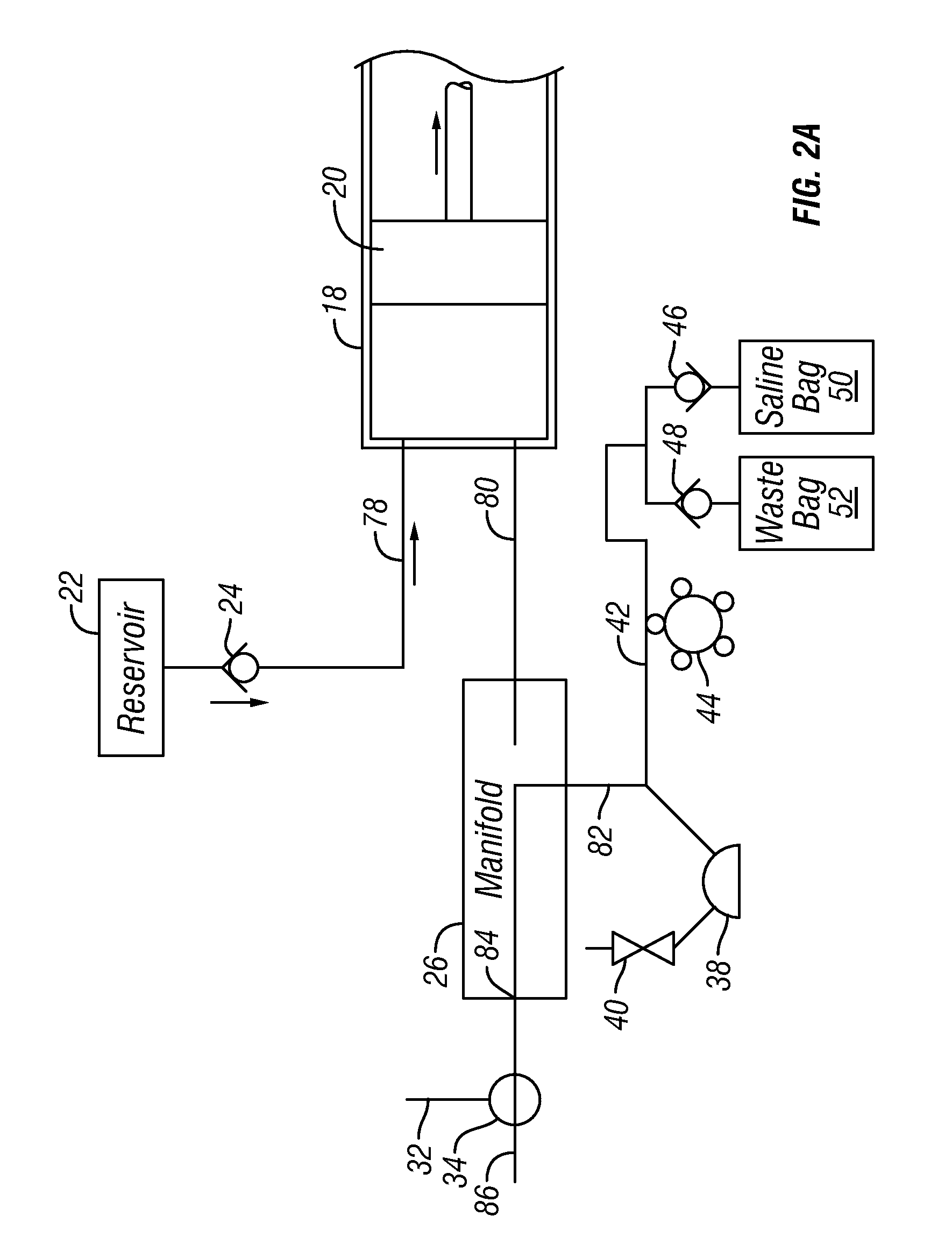 Medical fluid injection system