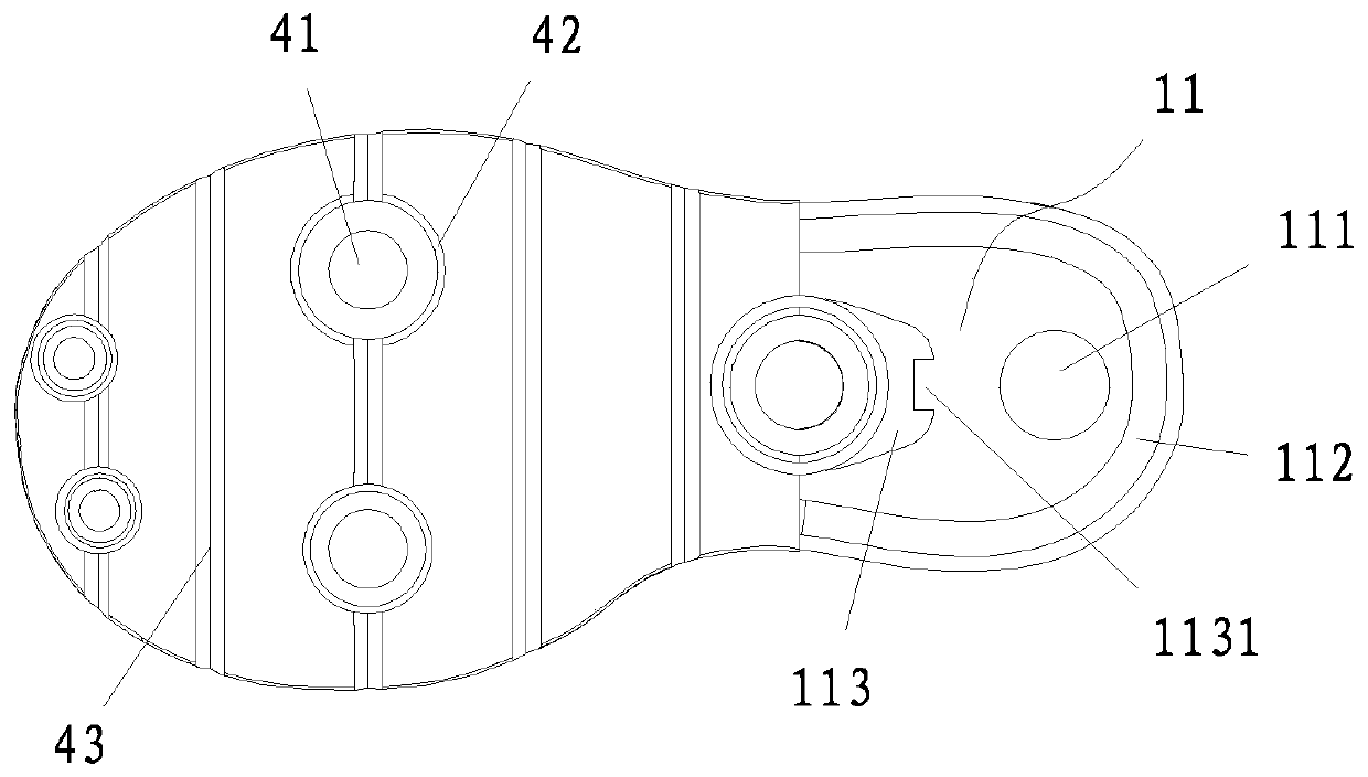 Air cushion shoe