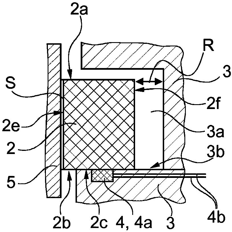 Dry-running piston rod packing and method for operating a dry-running piston rod packing