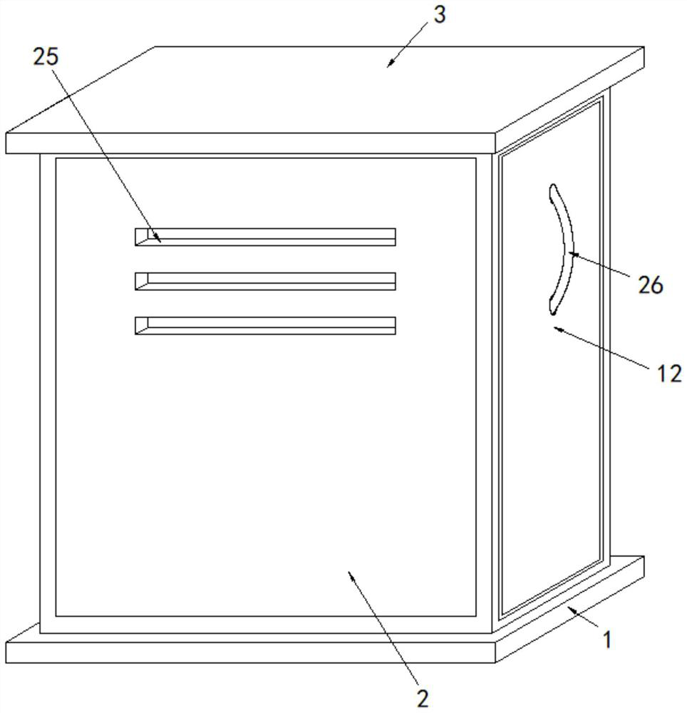 A combined transformer power supply structure