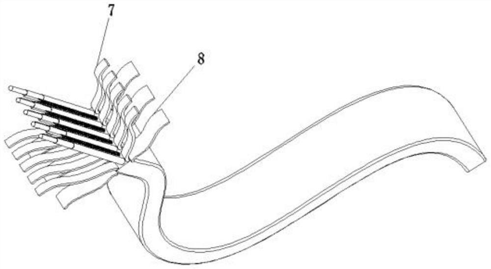 A double flame-retardant power cable for fire protection