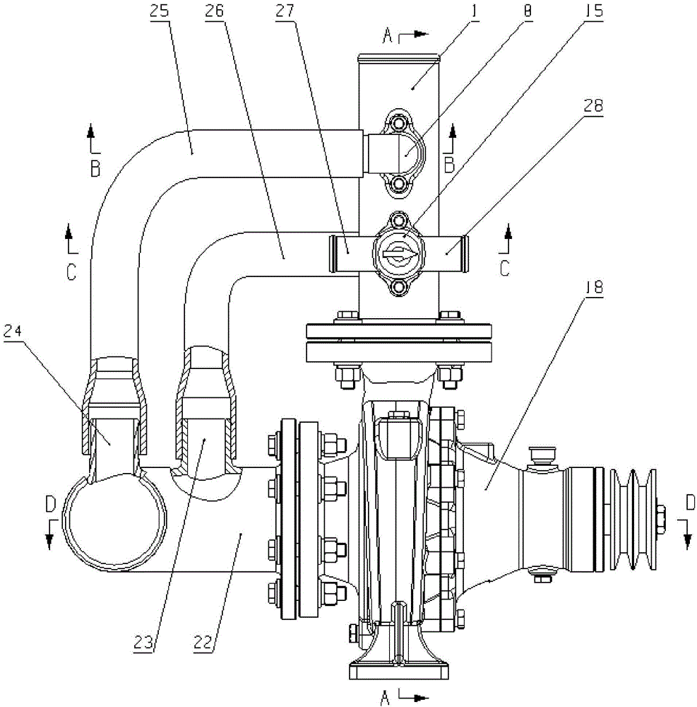 Auto-adjustable diesel water pump unit