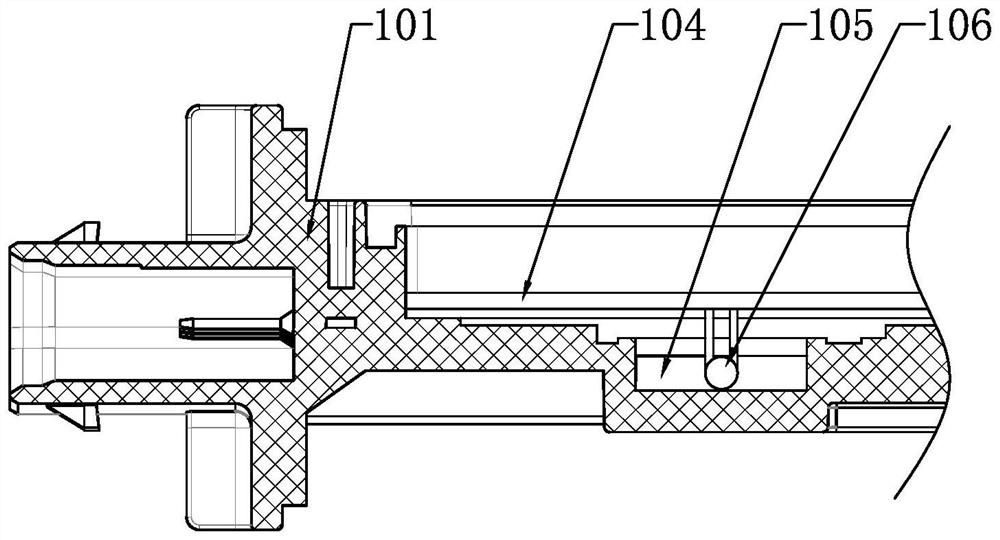 Air flow sensor for improving air inlet temperature monitoring and process thereof