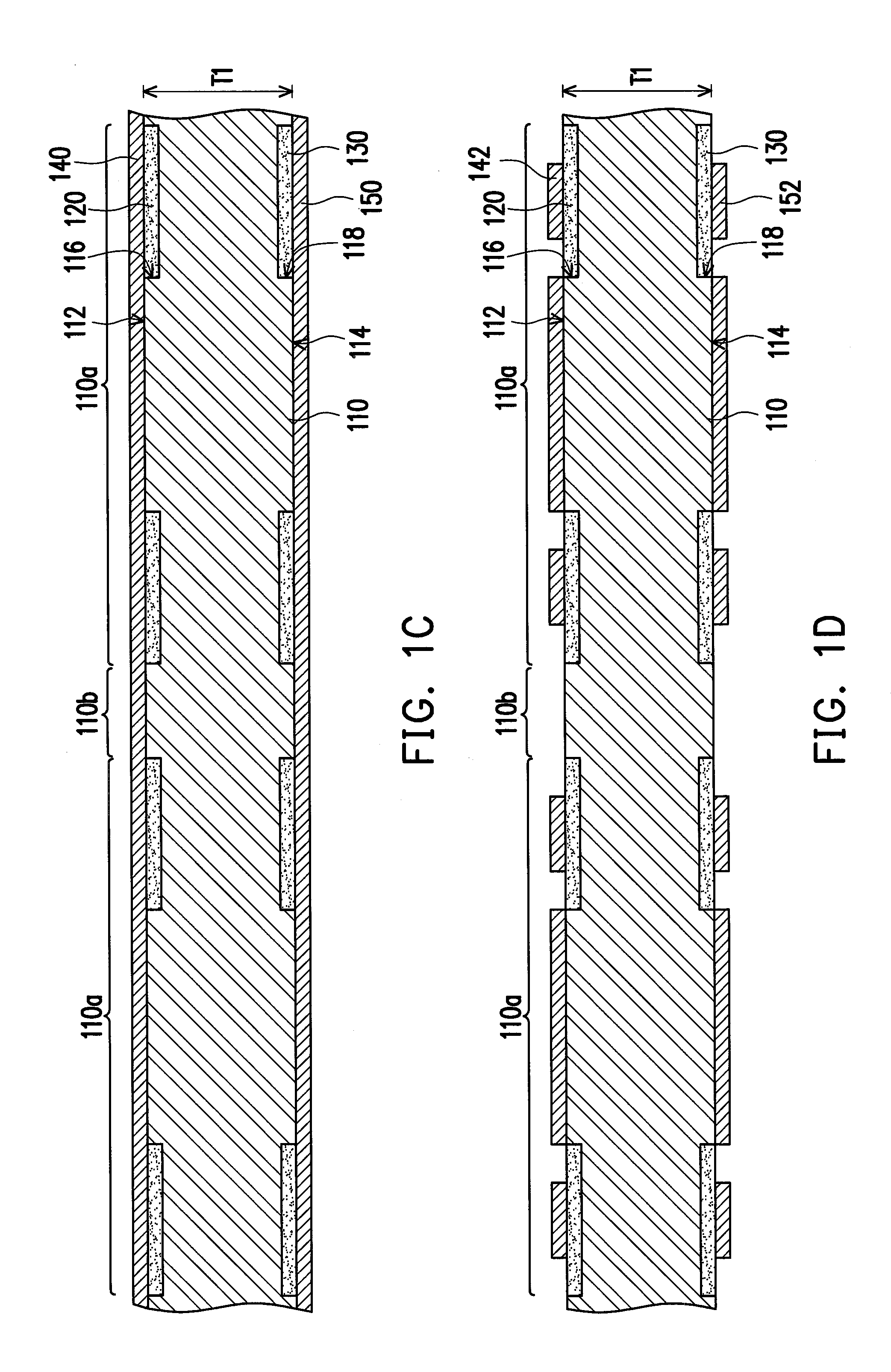 Structure and process of heat dissipation substrate